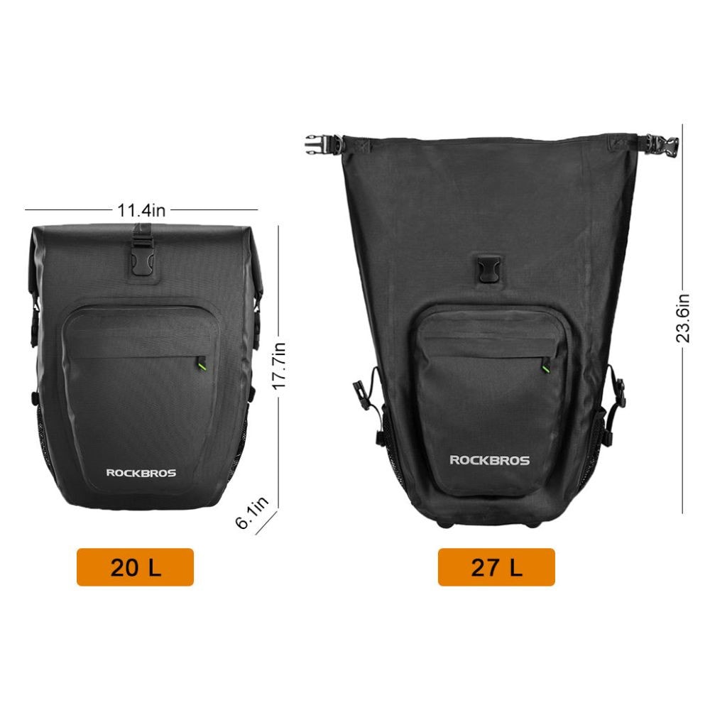 Vodeodolná taška na nosič ROCKBROS WaterProof - Cyklo tašky - 3