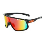 Polarizačné okuliare KTM Factory Enduro II Polarized C3 Revo Black Matte/Orange