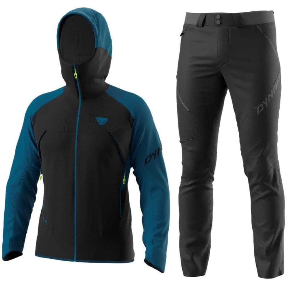 Komplet DYNAFIT Transalper GTX Reef & DYNAFIT Transalper M Black - SETY - Skialpové oblečenie - 1