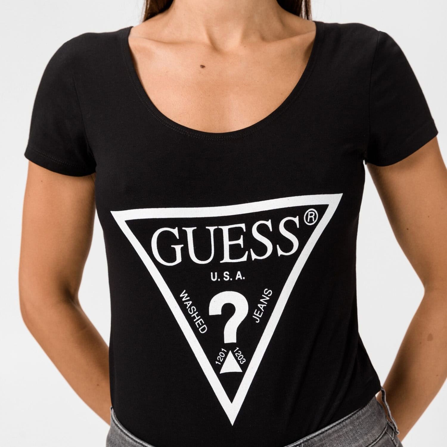 Body GUESS Black/White - Spodná bielizeň - 4