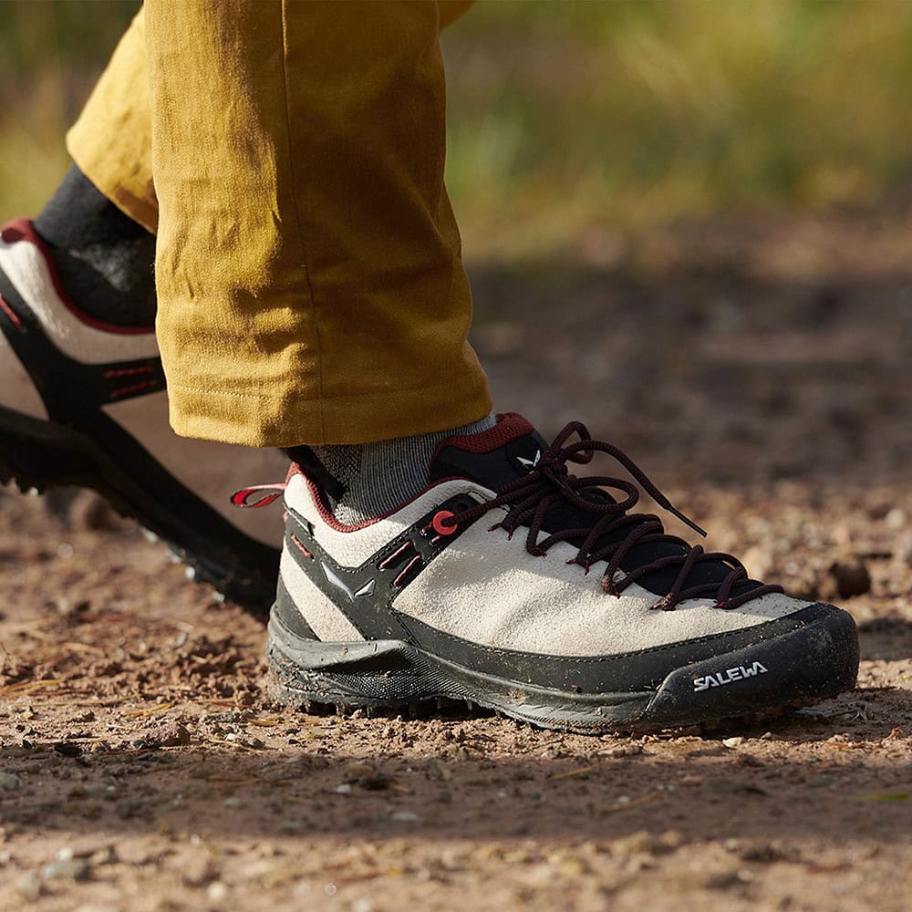 Turistické topánky SALEWA Wildfire Leather GTX W Oatmeal/Black - Turistická obuv - 8