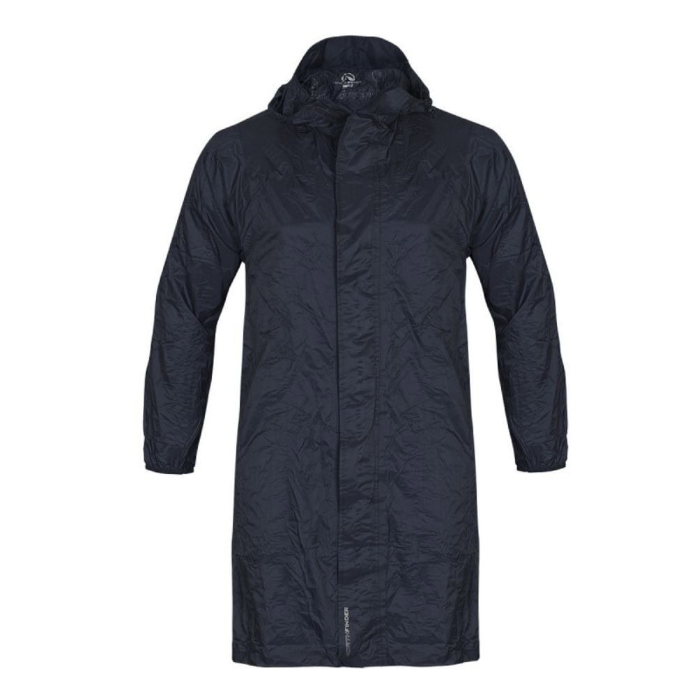 Vodotesná zbaliteľná outdoorová pláštenka NORTHFINDER Northkit Tmavomodrá - Bundy & Overaly & Vesty - 3