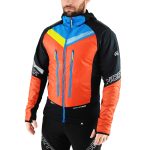 Skialpová bunda NORTHFINDER Solisko Polartec Alpha direct Black/Orange
