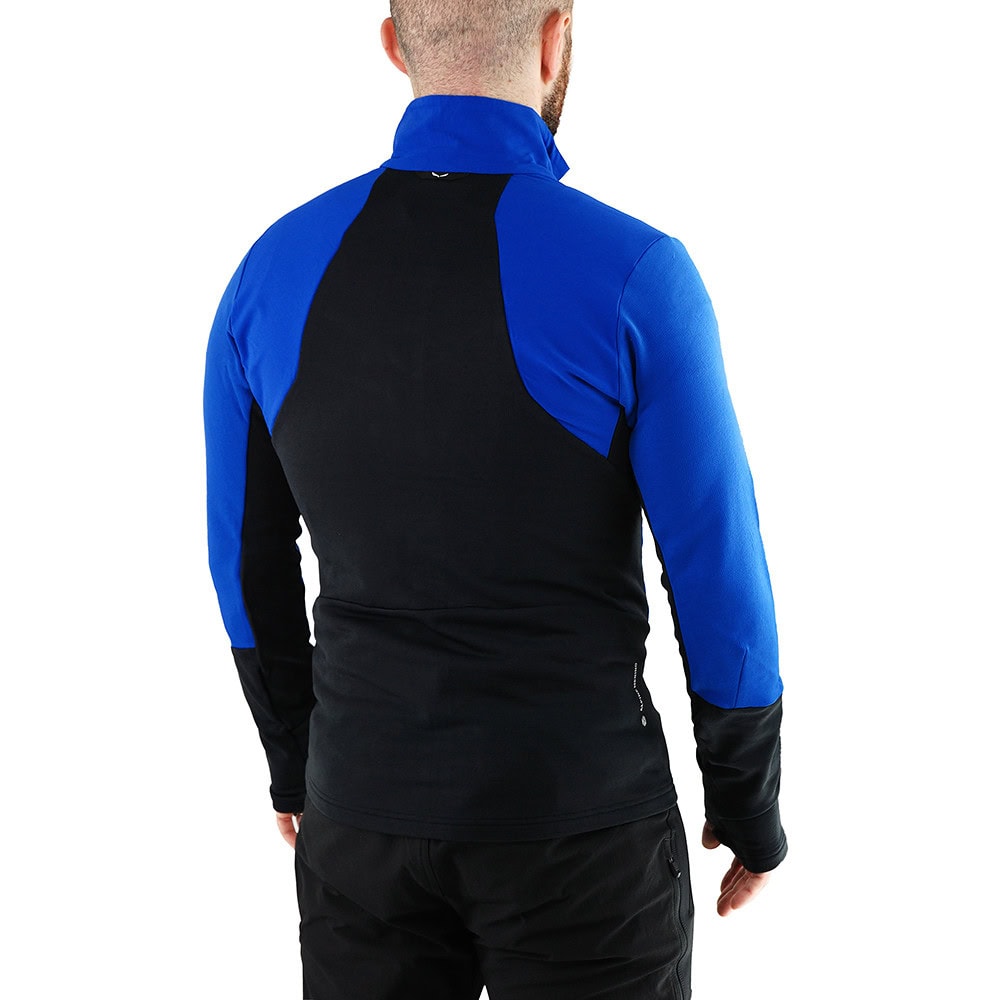 Mikina SALEWA Ortles Merino Blue - Technické mikiny - 2