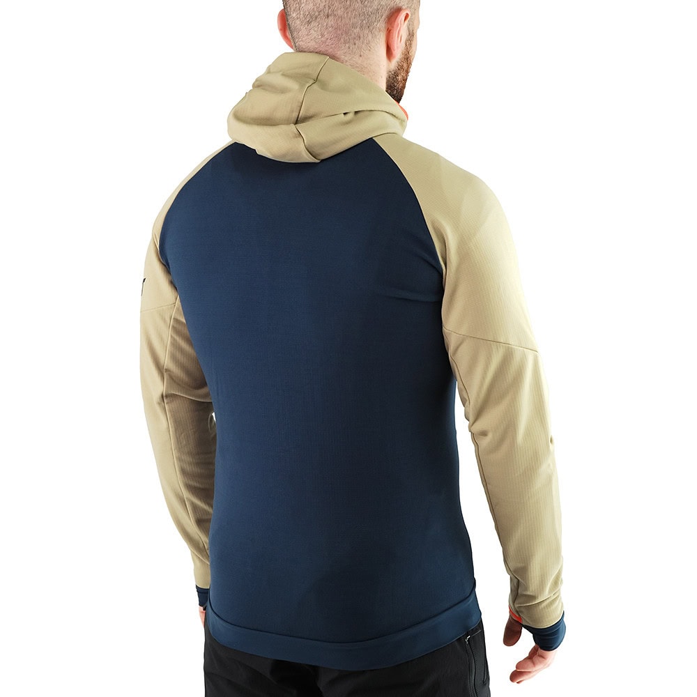Mikina DYNAFIT Radical Polartec® Hooded Jacket M Rock Khaki - Technické mikiny - 2