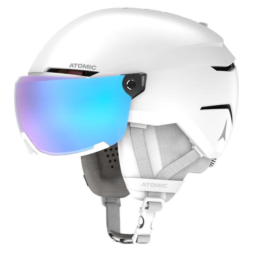 Lyžiarska prilba ATOMIC Savor Visor Stereo White - Prilby s priezorom - 1