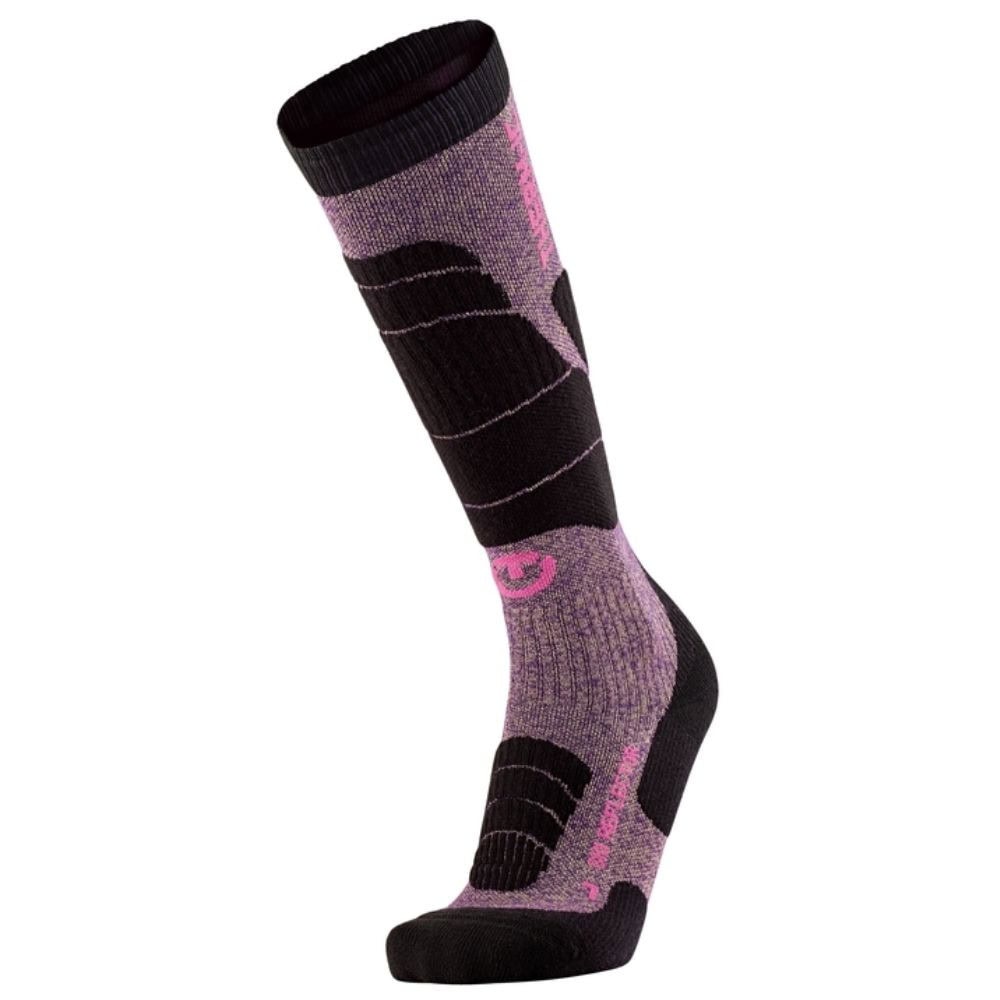 Merino podkolienky THERM-IC Ski Merino Reflector Purple/Gold - Podkolienky - 1