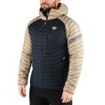 Bunda DYNAFIT Radical Down RDS Hooded Jacket M Rock Khaki