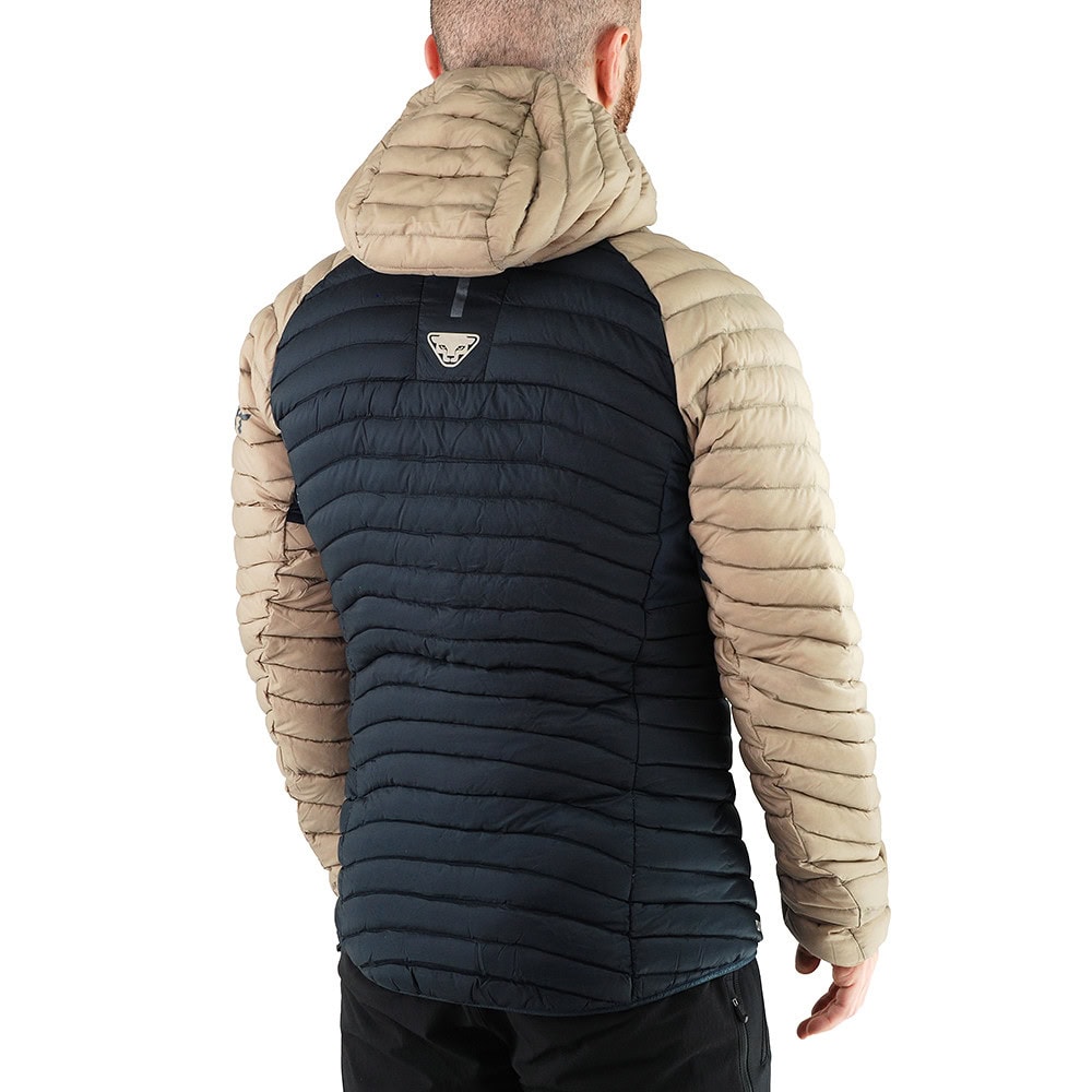 Bunda DYNAFIT Radical Down RDS Hooded Jacket M Rock Khaki - Bundy na bežky a skialp - 2
