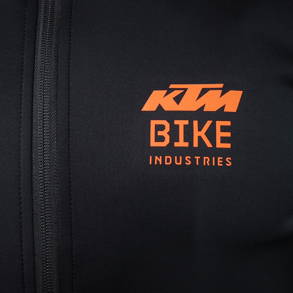 Mikina KTM Factory Team Work Black - Mikiny s kapucňou - 3