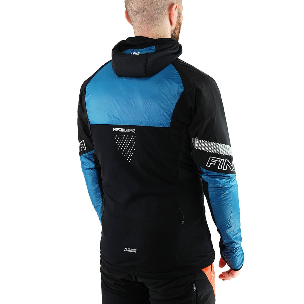 Skialpová bunda NORTHFINDER Solisko Polartec Alpha direct Blue/Black - Bundy na bežky a skialp - 2