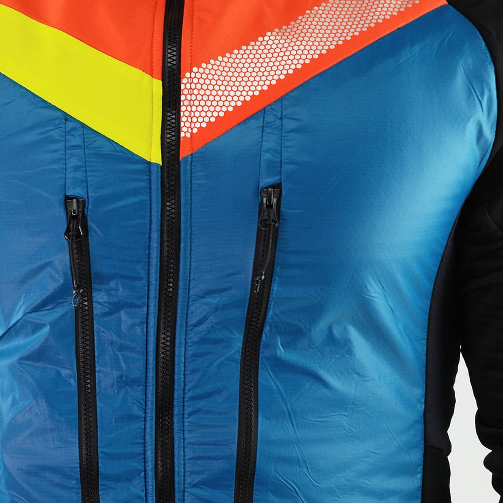 Skialpová bunda NORTHFINDER Solisko Polartec Alpha direct Blue/Black - Bundy na bežky a skialp - 3