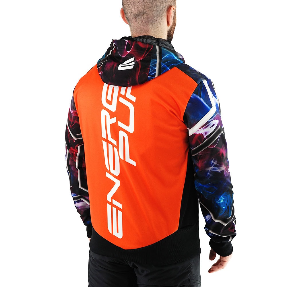 Mikina ENERGIAPURA ZIP Color SR - Mikiny s kapucňou - 2