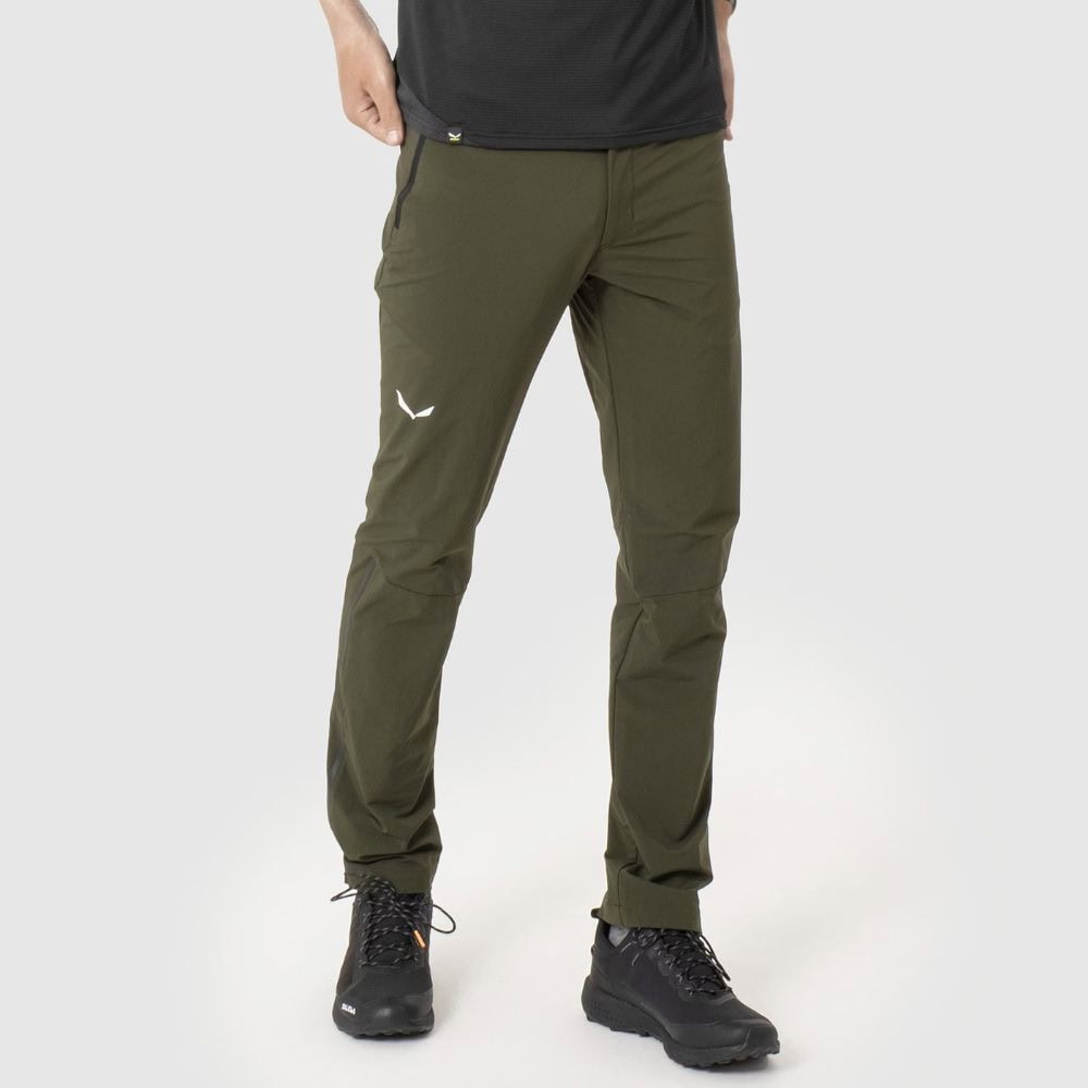 Nohavice SALEWA Pedroc 4 Durastretch Reg M Black - Turistické nohavice - 4