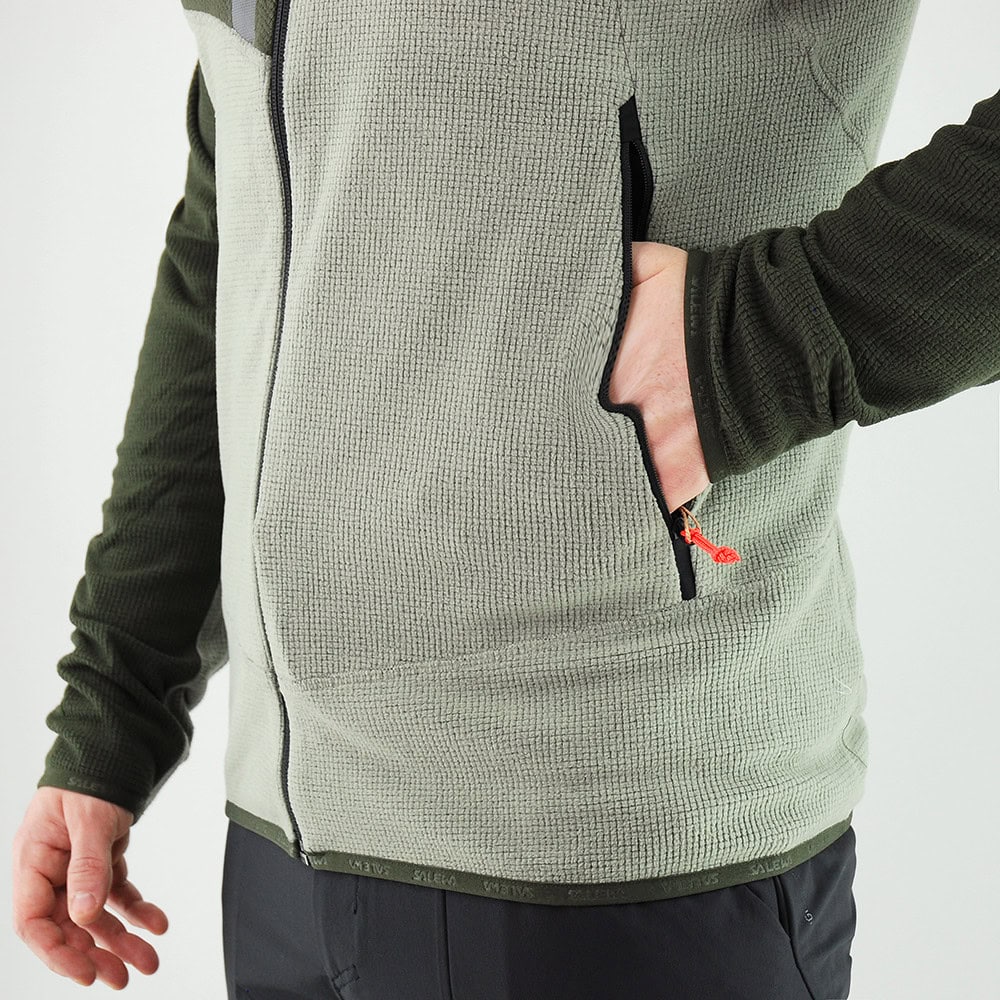 Mikina SALEWA Paganella Polarlite Fleece M Shadow - Technické mikiny - 3