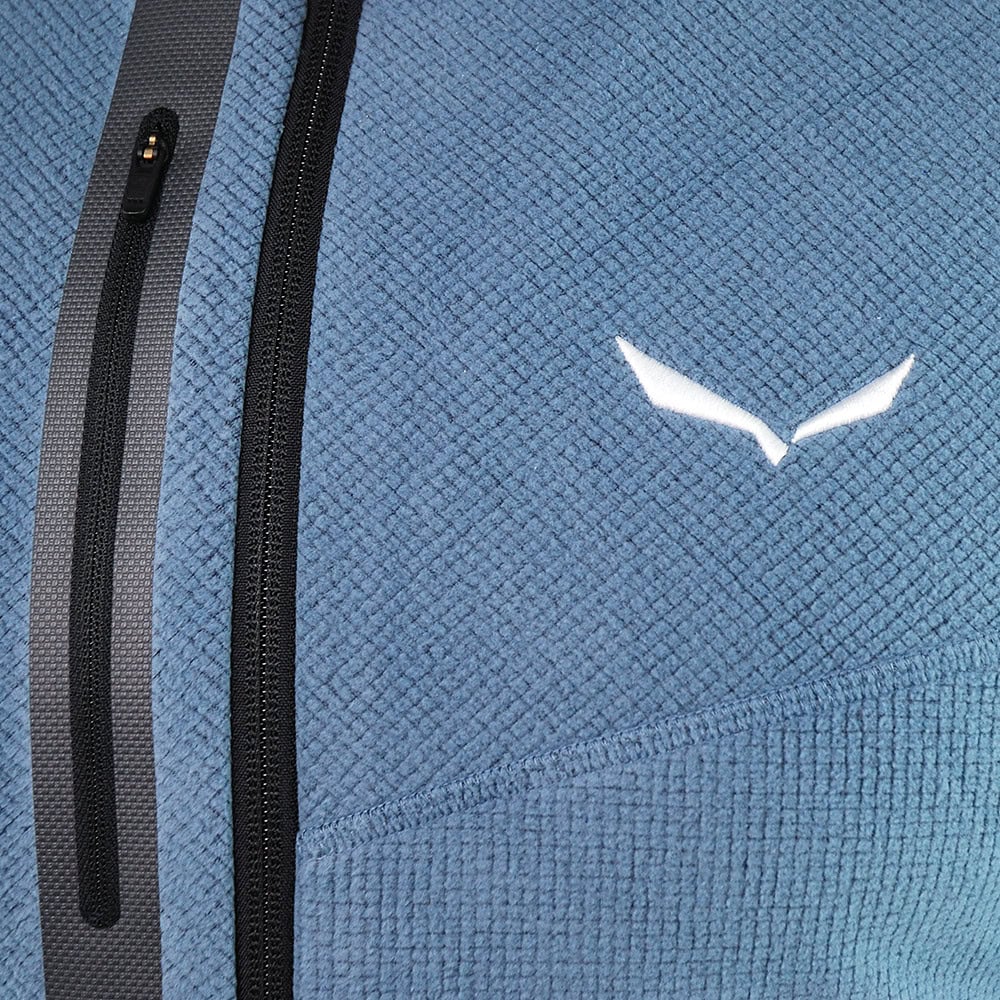 Mikina SALEWA Paganella Polarlite Fleece M Java Blue - Technické mikiny - 4