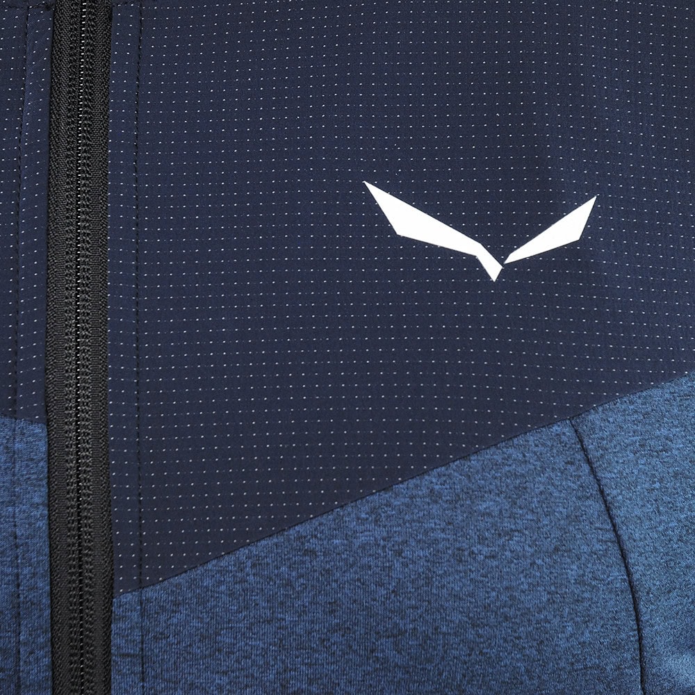 Mikina SALEWA Agner Hybrid Polarlite Durastretch M Navy Blazer Melange - Technické mikiny - 3