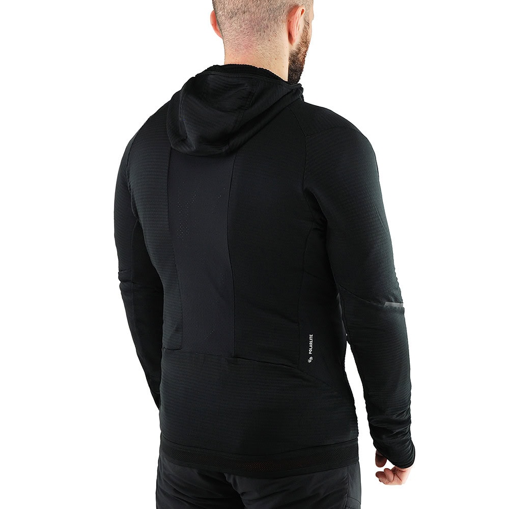 Mikina SALEWA Pedroc Polarlite Black - Technické mikiny - 2