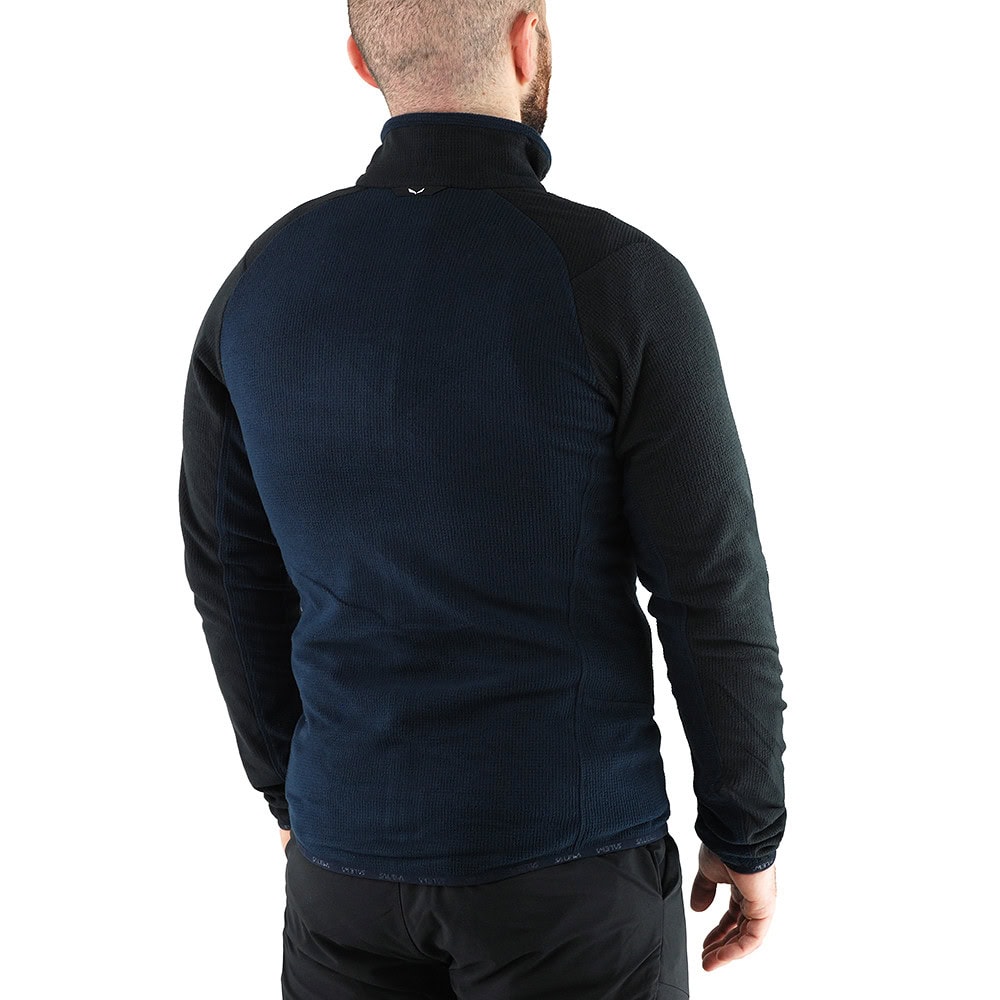 Mikina SALEWA Paganella PL M Black/Navy Blue - Technické mikiny - 2