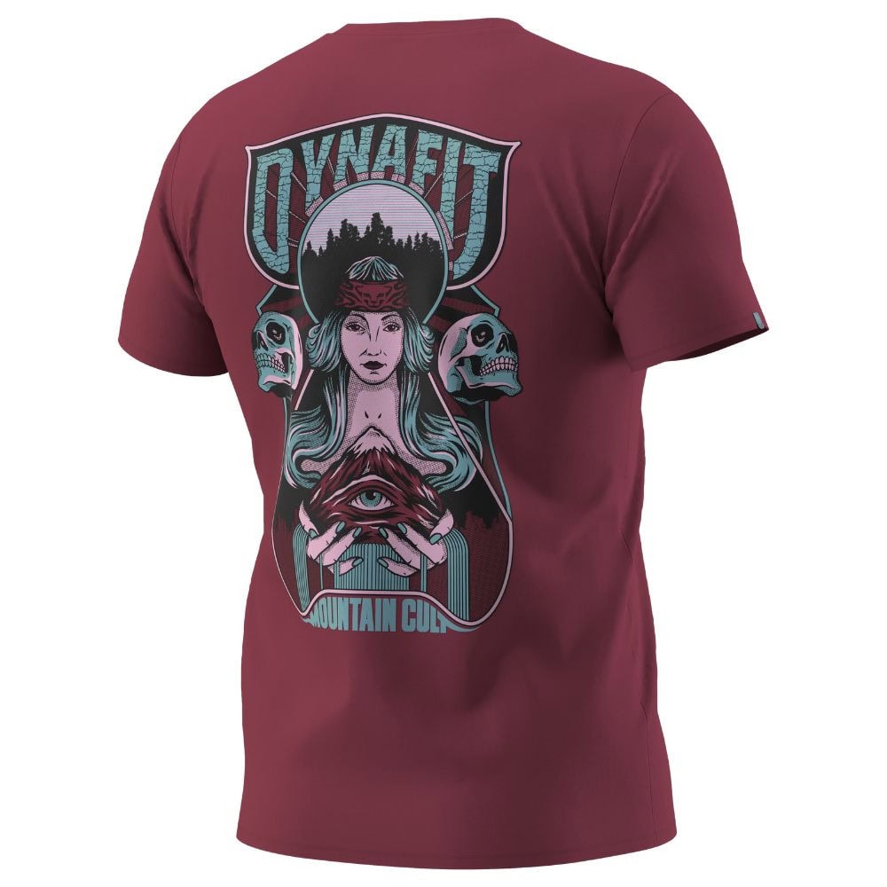Tričko DYNAFIT X T. Menapace Burgundy - DYNAFIT - 1