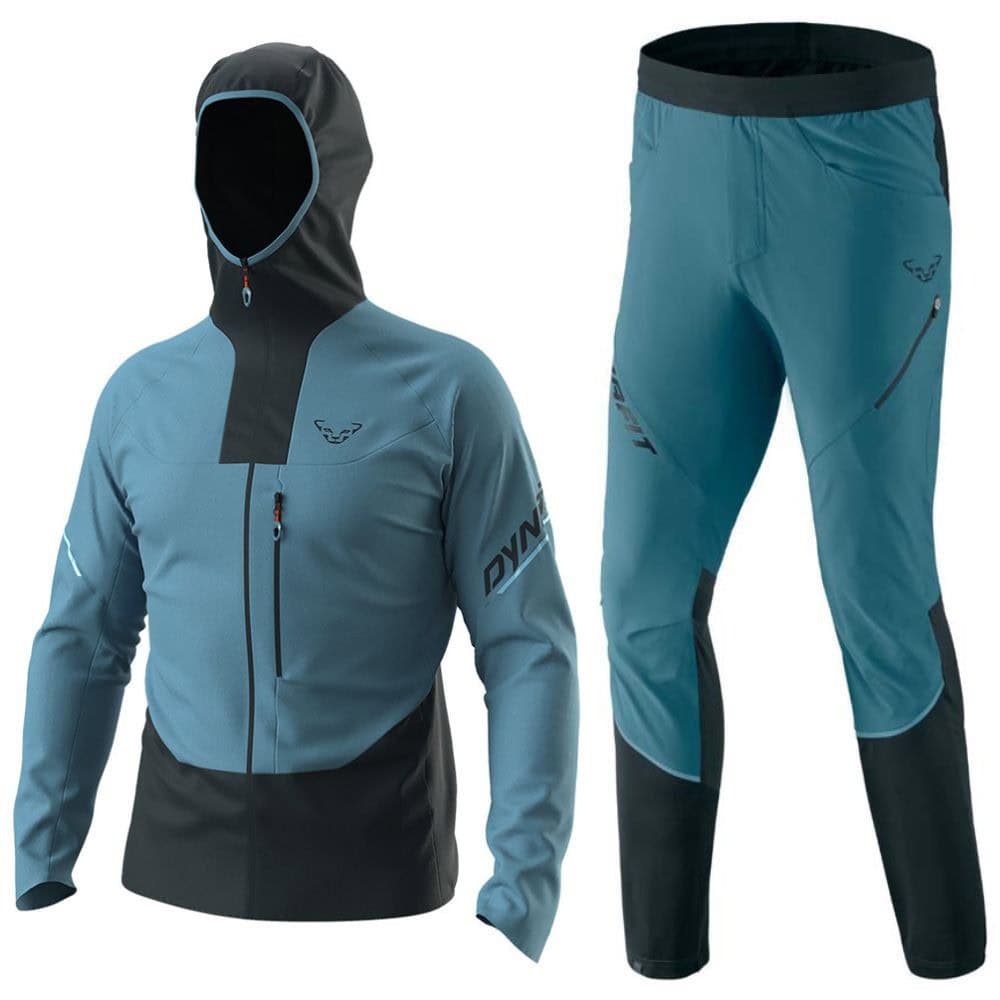 Komplet DYNAFIT Traverse DST M Storm Blue & DYNAFIT Transalper Hybrid Storm Blue - SETY - Turistické oblečenie - 1