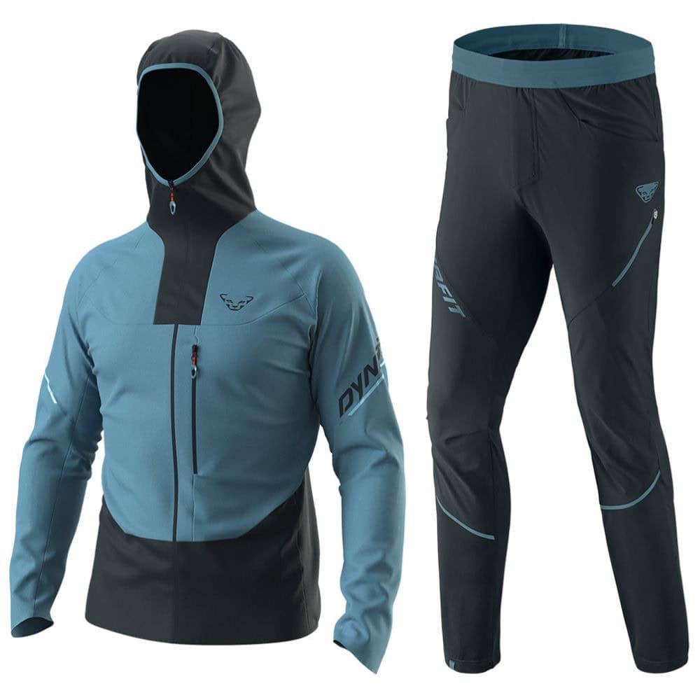 Komplet DYNAFIT Traverse DST M Storm Blue & DYNAFIT Transalper Hybrid Blueberry - SETY - Turistické oblečenie - 1