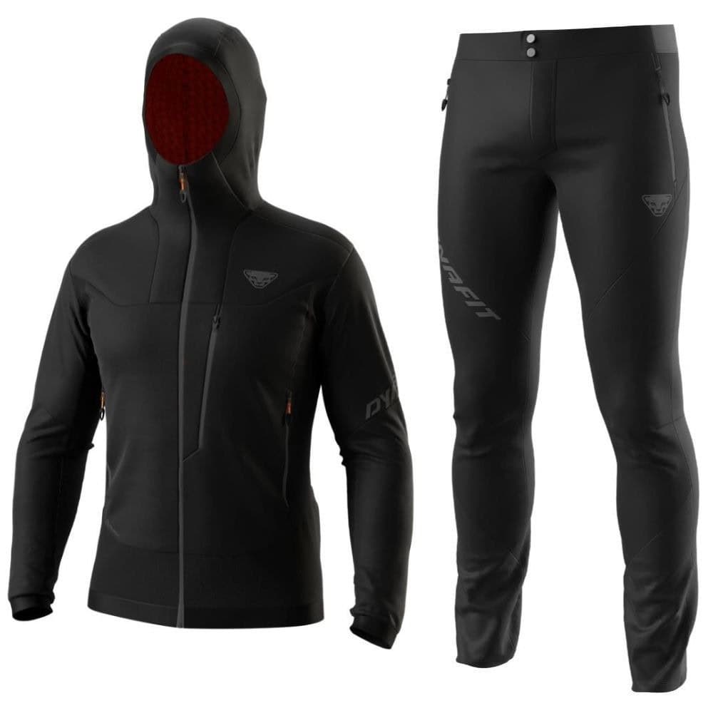 Komplet DYNAFIT Free Alpha® Direct M Black & DYNAFIT Transalper 2 Light DST Black - SETY - Turistické oblečenie - 1