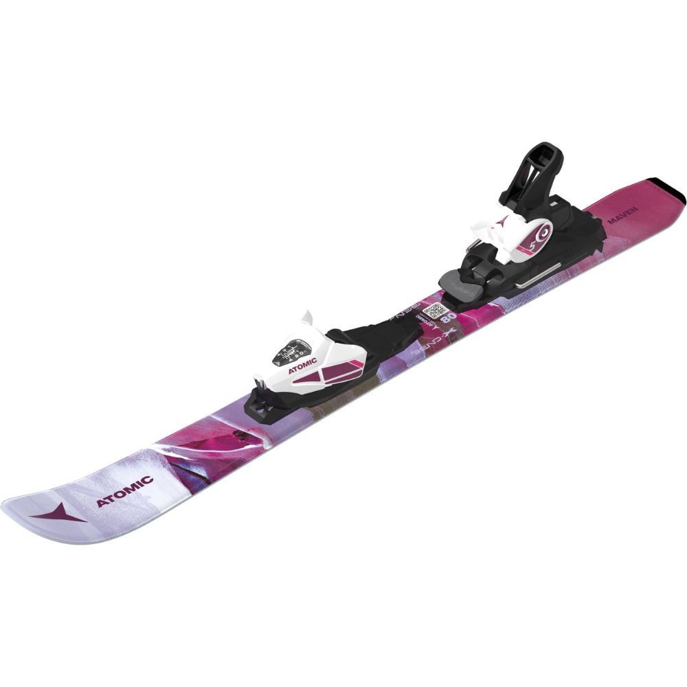 Zjazdové lyže ATOMIC Maven Girl 80-90 + C5 GW - Detské lyže - 2