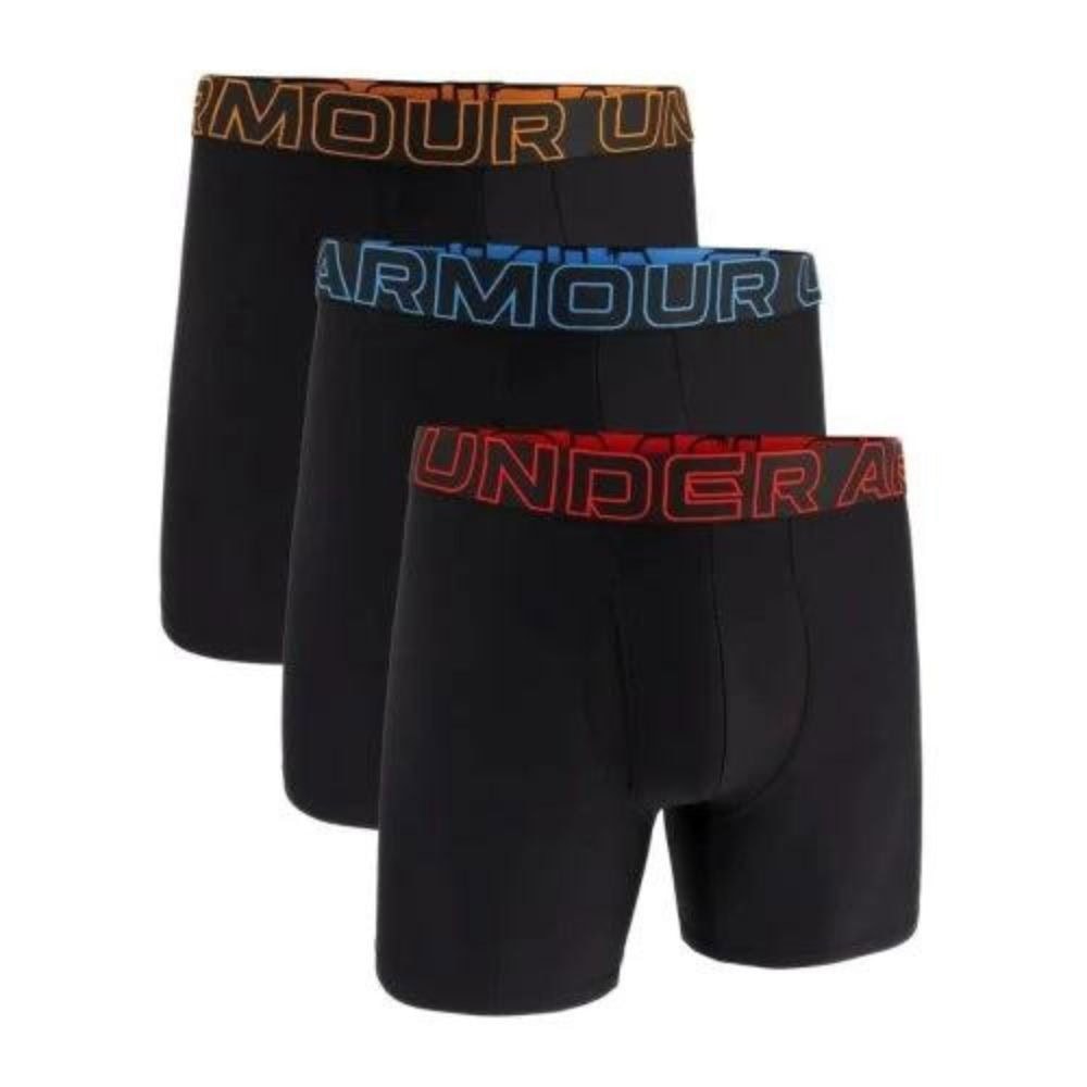Boxerky UNDER ARMOUR Tech 6in Black - Spodná bielizeň - 1