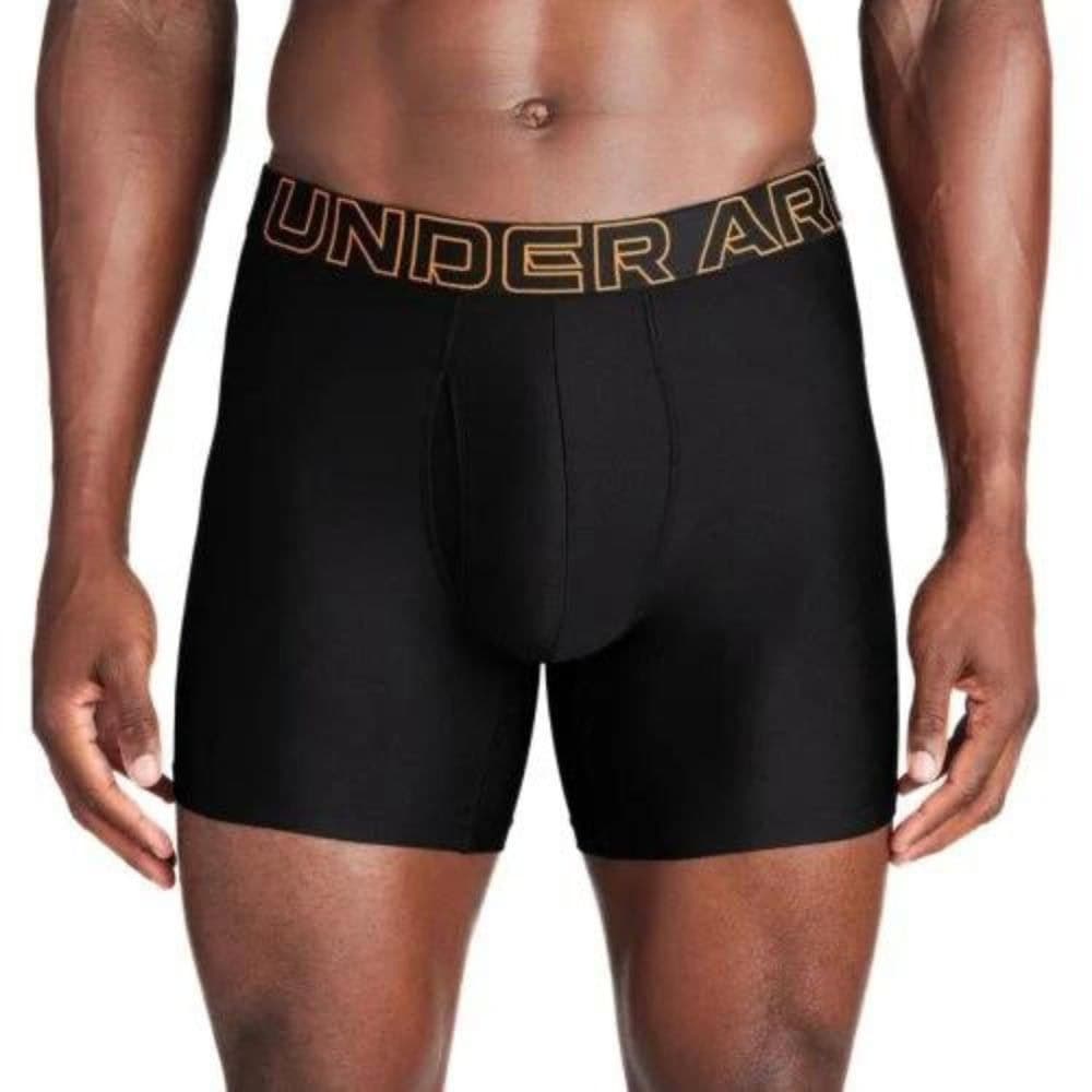 Boxerky UNDER ARMOUR Tech 6in Black - Spodná bielizeň - 2