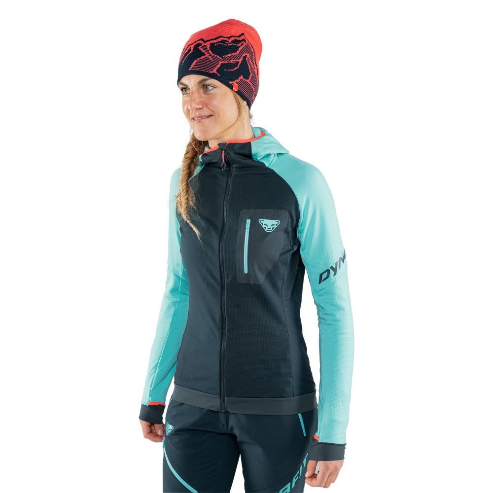 Mikina DYNAFIT Radical Polartec Hooded Jacket W Marine Blue - Mikiny s kapucňou - 2