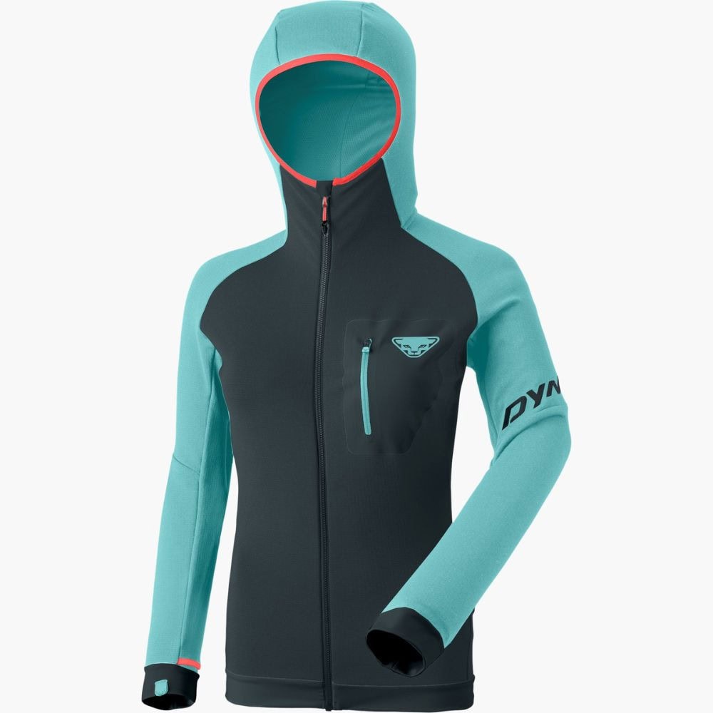 Mikina DYNAFIT Radical Polartec Hooded Jacket W Marine Blue - Mikiny s kapucňou - 1