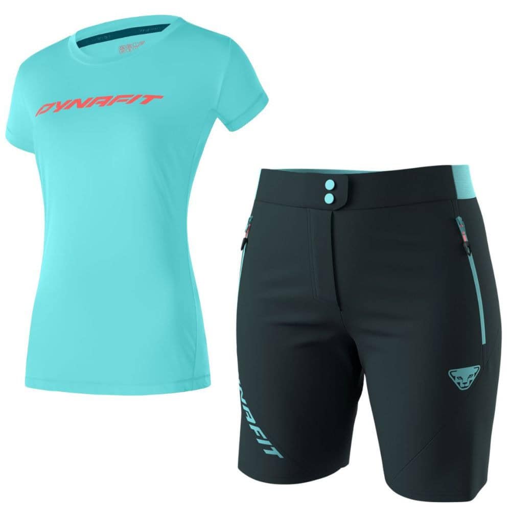 Komplet DYNAFIT Traverse T-Shirt Marine Blue - SETY - Turistické oblečenie - 1