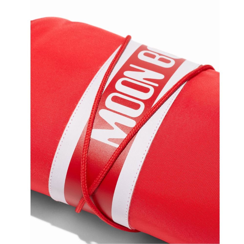Snehule MOON BOOT Icon Nylon Junior RED - Zimná obuv - 4