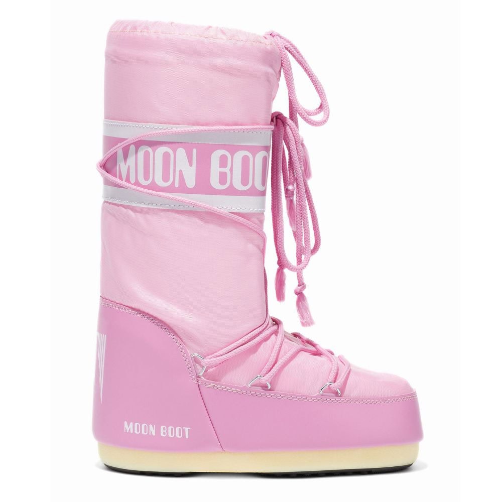 Snehule MOON BOOT Icon Nylon Pale Pink - Zimná obuv - 1