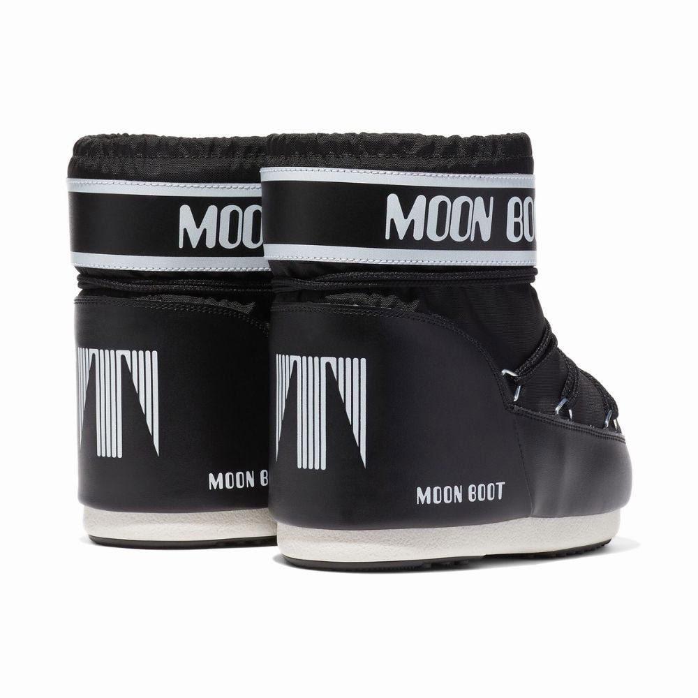 Snehule MOON BOOT Icon Low Nylon Black - Zimná obuv - 2