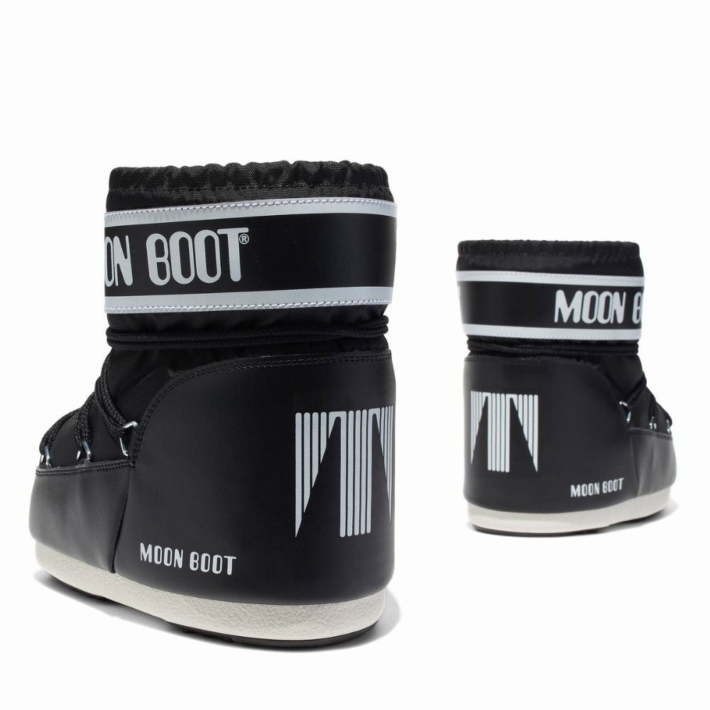 Snehule MOON BOOT Icon Low Nylon Black - Zimná obuv - 3
