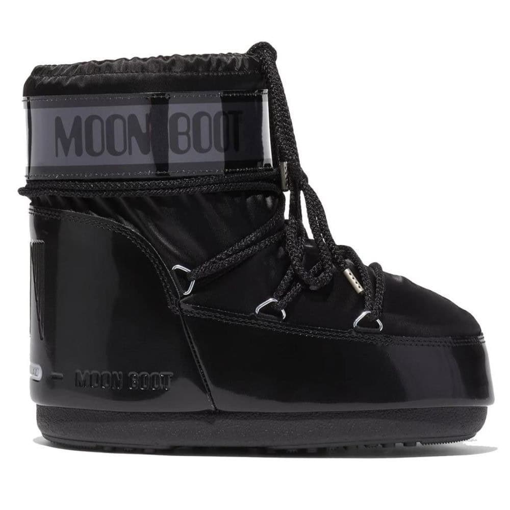 Snehule MOON BOOT Icon Low Glance Black - Zimná obuv - 1
