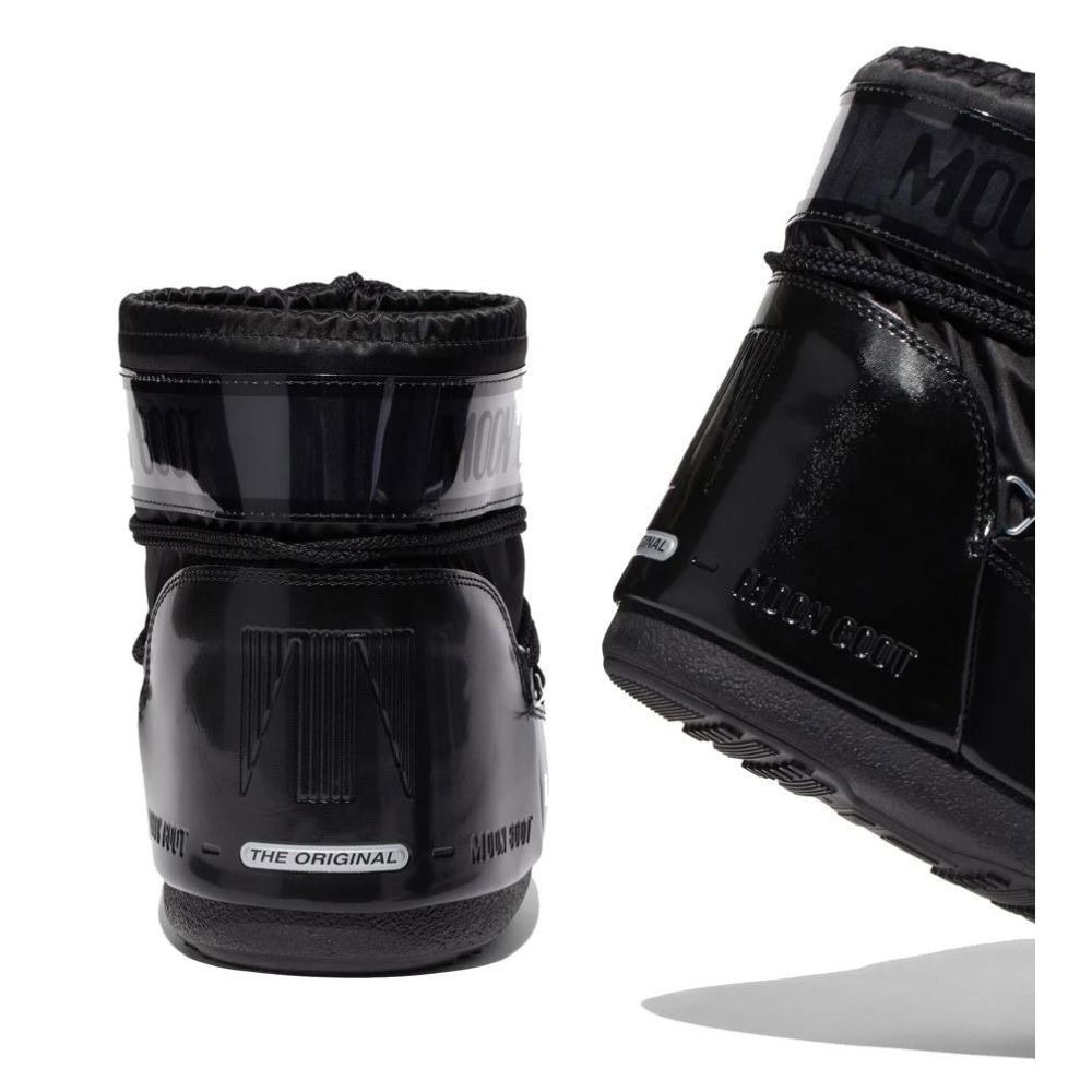 Snehule MOON BOOT Icon Low Glance Black - Zimná obuv - 3