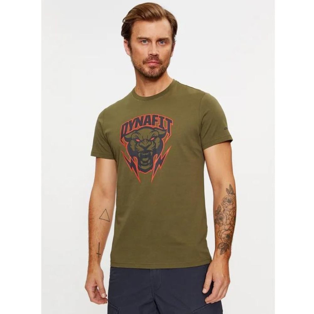 Tričko Dynafit Graphic CO M, Olive Night Tigard - DYNAFIT - 1