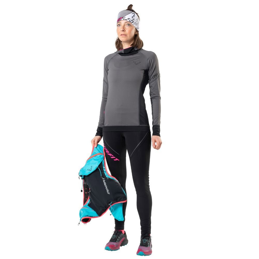 Legíny DYNAFIT Winter Running Tights W Black - Legíny - 2