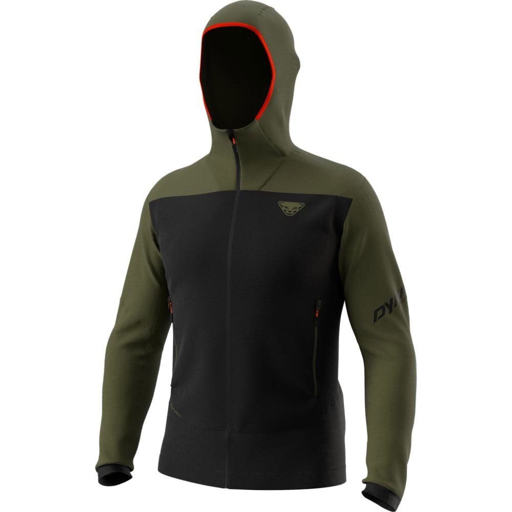 Mikina DYNAFIT Tigard Polartec Olive Night - Technické mikiny - 1