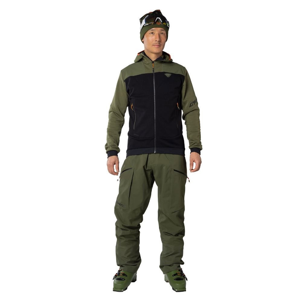 Mikina DYNAFIT Tigard Polartec Olive Night - Technické mikiny - 2