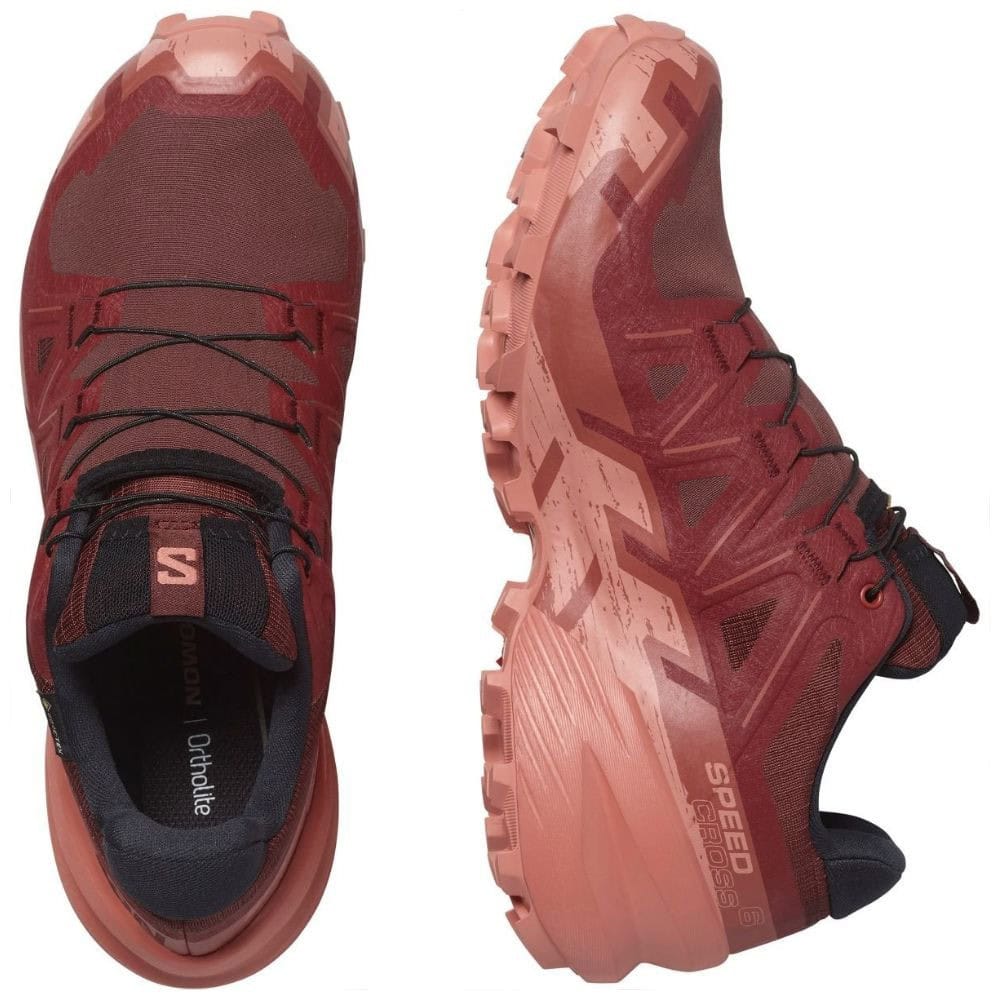 Obuv SALOMON Speedcross 6 GTX W Rum Raisin - Športová obuv - 4