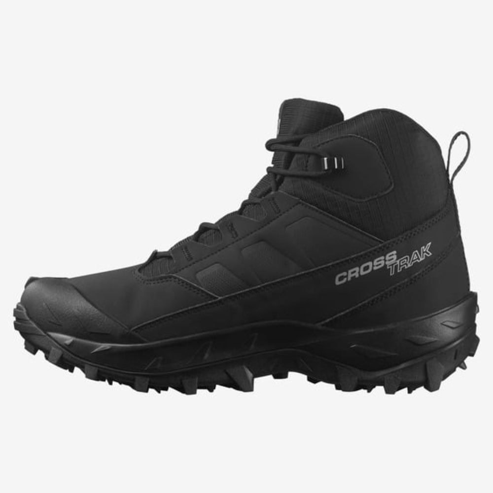 Obuv SALOMON Crosstrak WP Black - Zimná obuv - 3