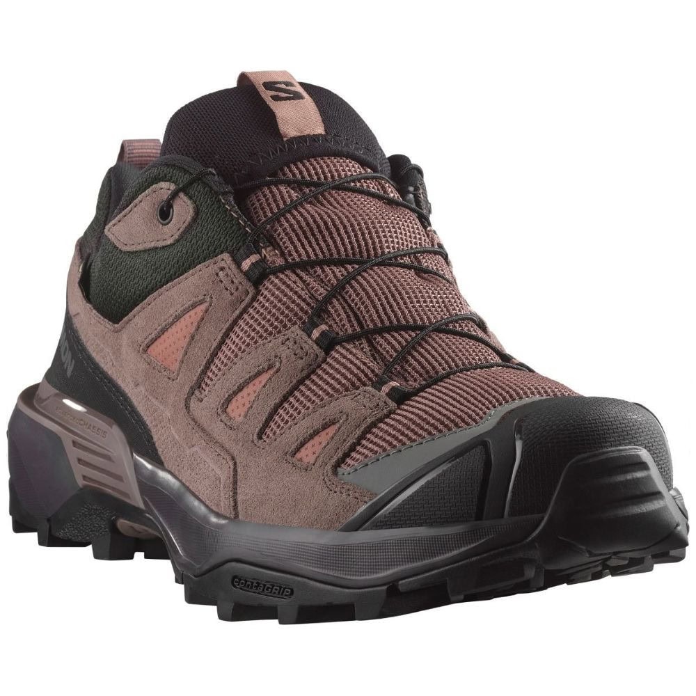 Obuv SALOMON X Ultra 360 Leather GTX W Cognac - Turistická obuv - 3