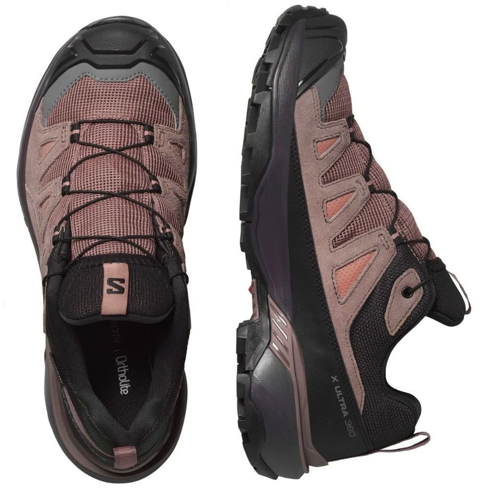 Obuv SALOMON X Ultra 360 Leather GTX W Cognac - Turistická obuv - 5