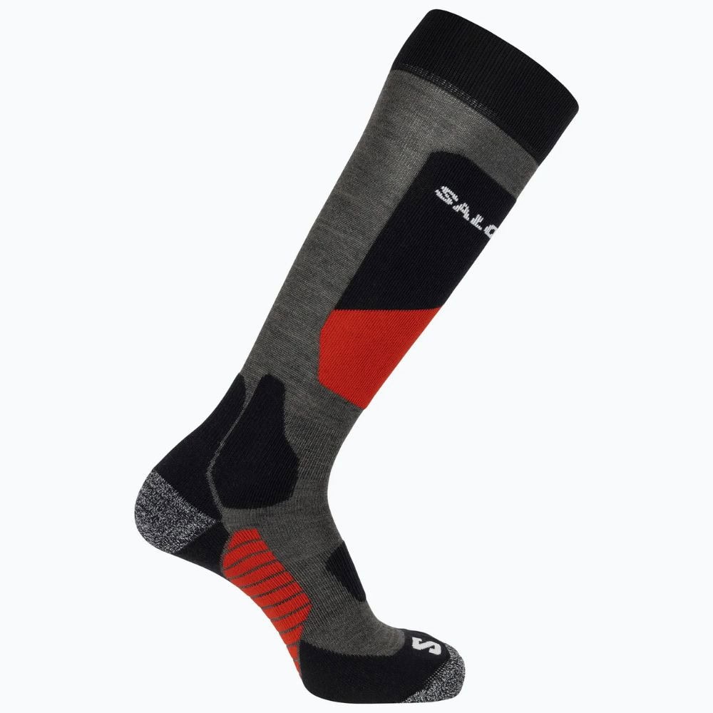 Lyžiarske ponožky SALOMON S/Access Beluga/Grenadine/Blk