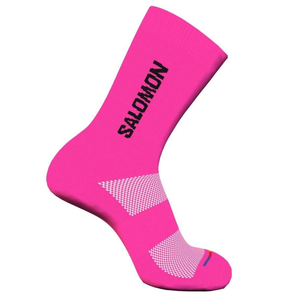 Ponožky SALOMON 365 Crew Pink/Black