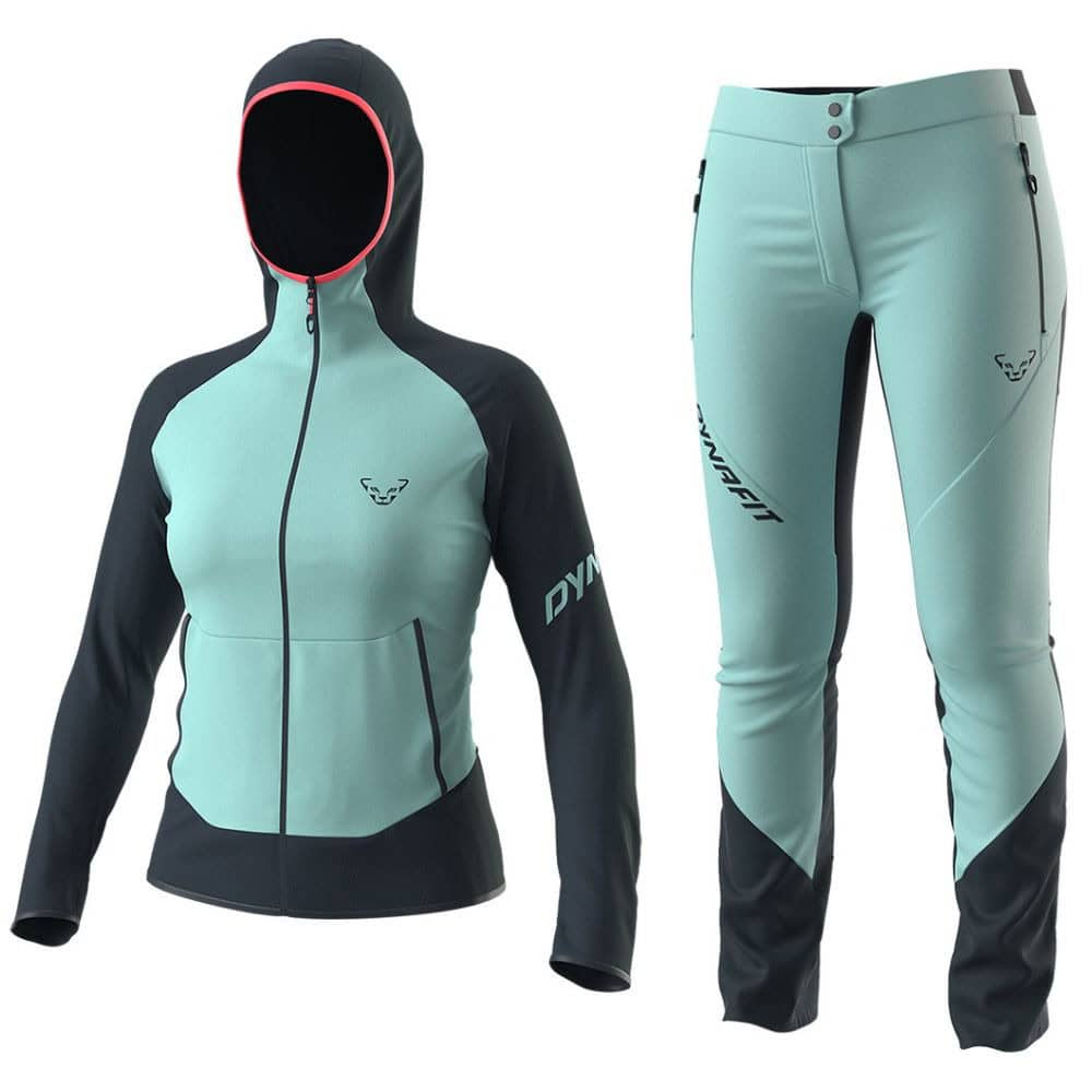 Komplet DYNAFIT Transalper Light Polartec® Hooded W Marine Blue & DYNAFIT Transalper Light Dynastretch W Marine Blue - SETY - Turistické oblečenie - 1